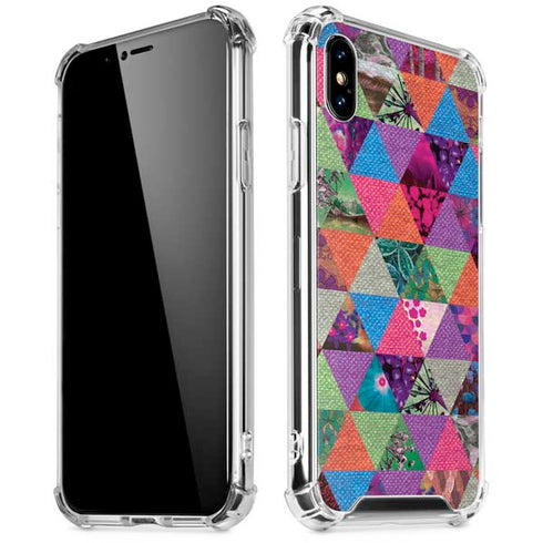 Quilted Spring iPhone XS Max Clear Case